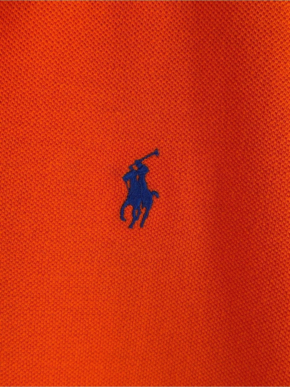 POLO RALPH LAUREN Orange Polo Shirt | Classic Prep | Golfcore | Resort Style | S